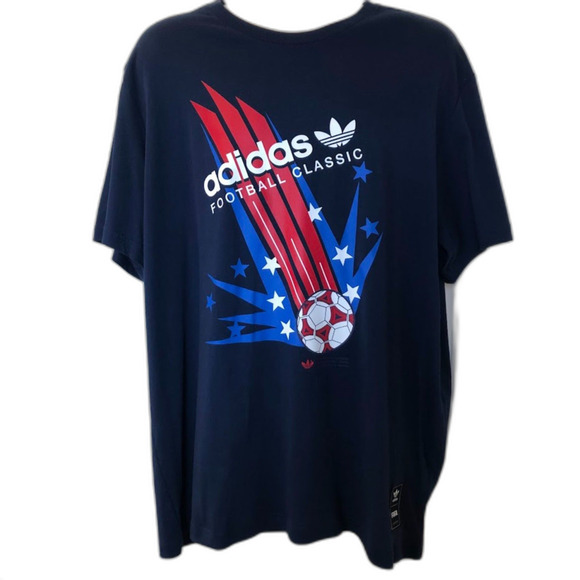 adidas Other - Adidas World Cup USA 94 Football Classic FIFA Team NWT Men's Unisex T-Shirt 2XL